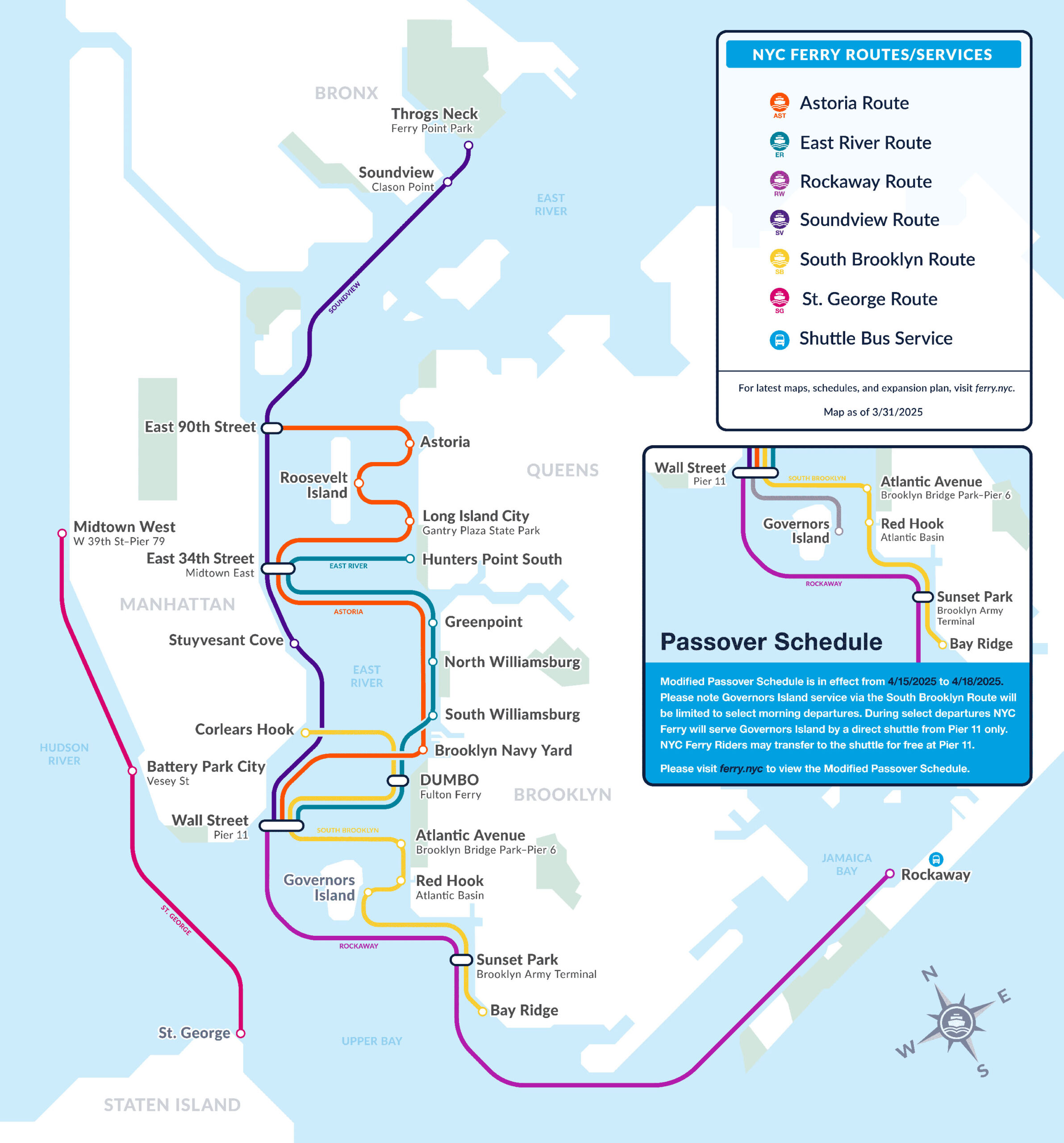 2025 passover_schedule map
